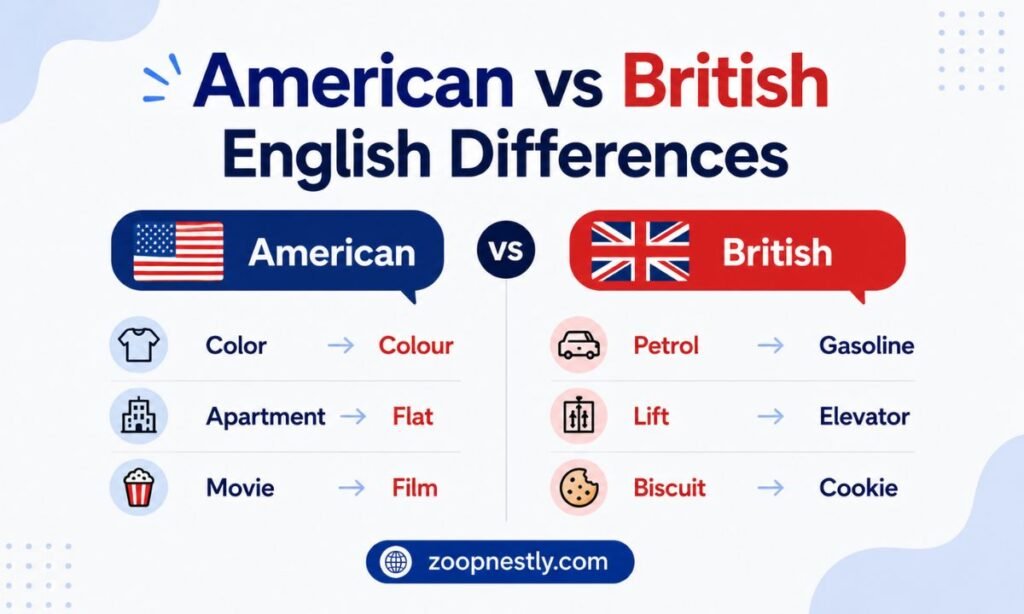 American vs British English Differences
