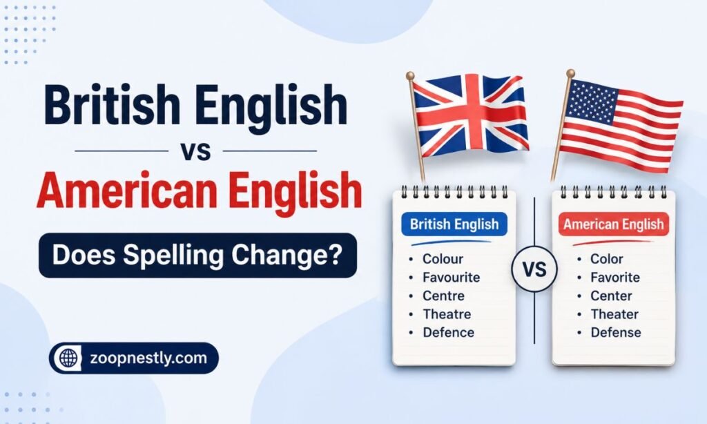 British English vs American English: Does Spelling Change?