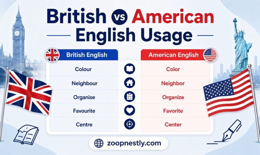 British vs American English Usage