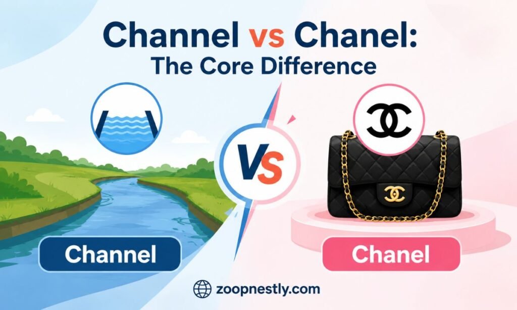 Channel vs Chanel The Core Difference
