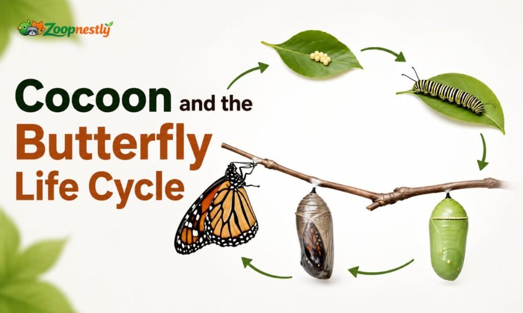 Cocoon and the Butterfly Life Cycle