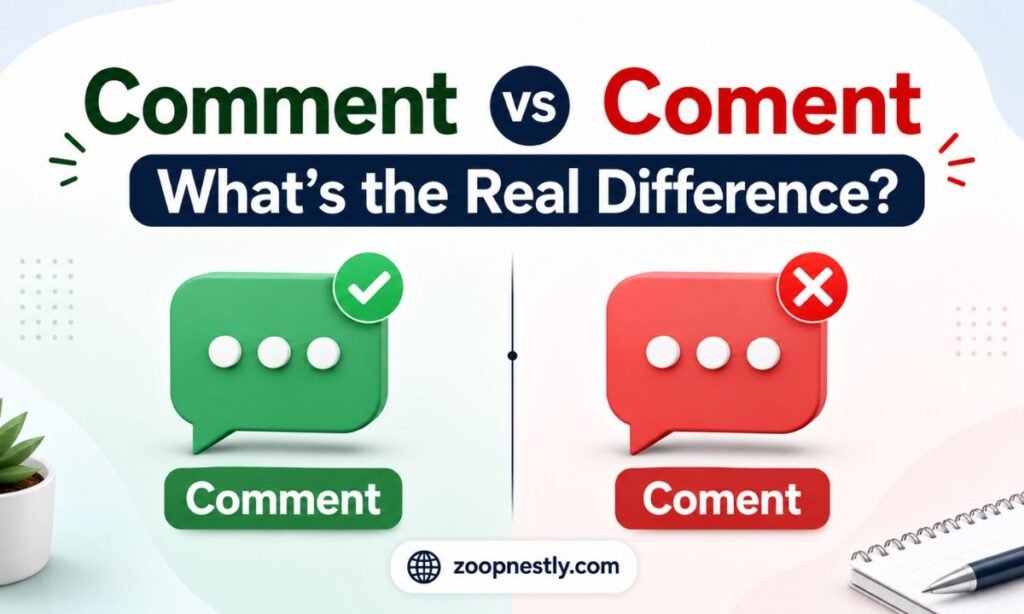 Comment vs Coment Which Word Should You Use (2)