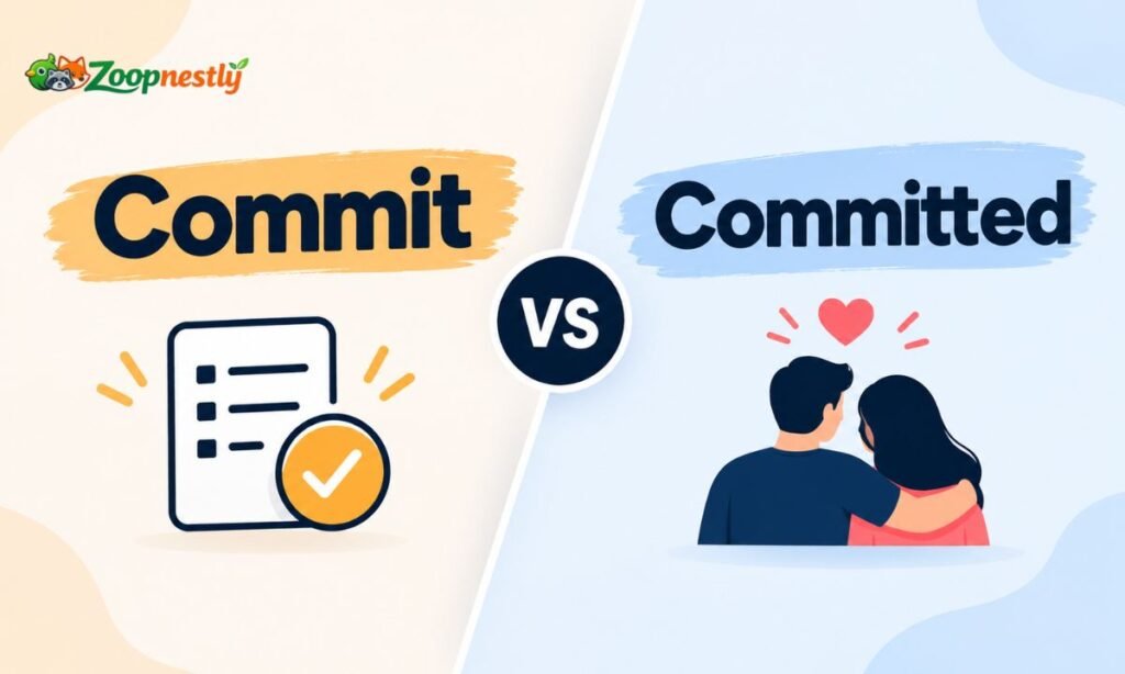 Commit vs Committed: What's the Difference?