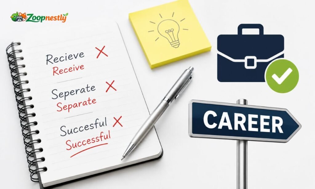 Common Career-Related Spelling Mistakes