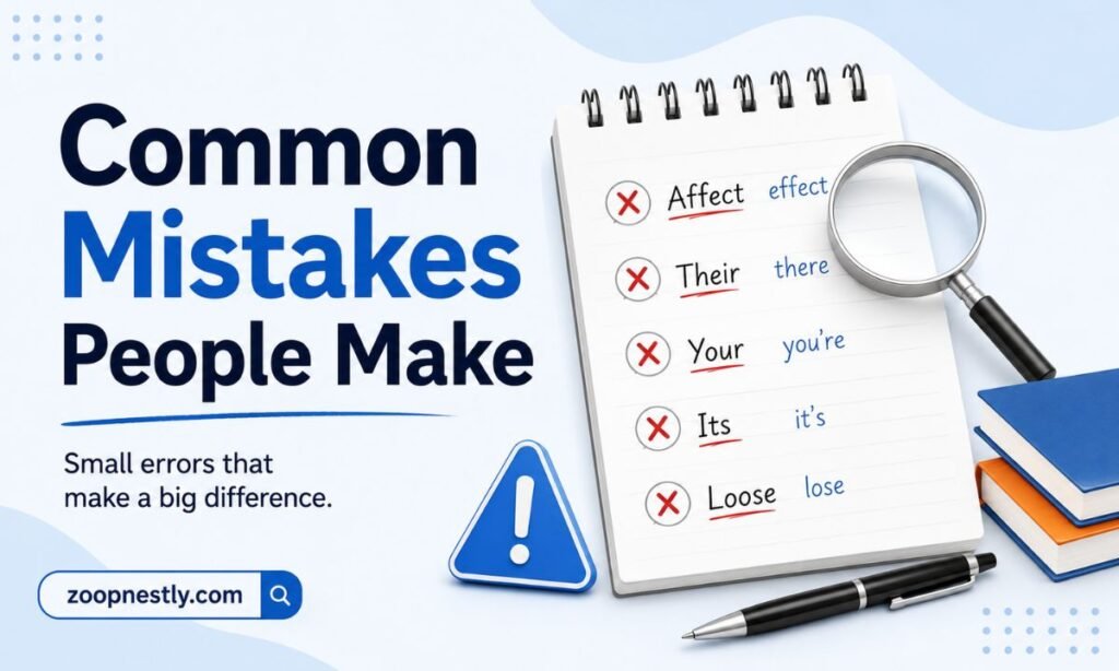 Common Mistakes People Make