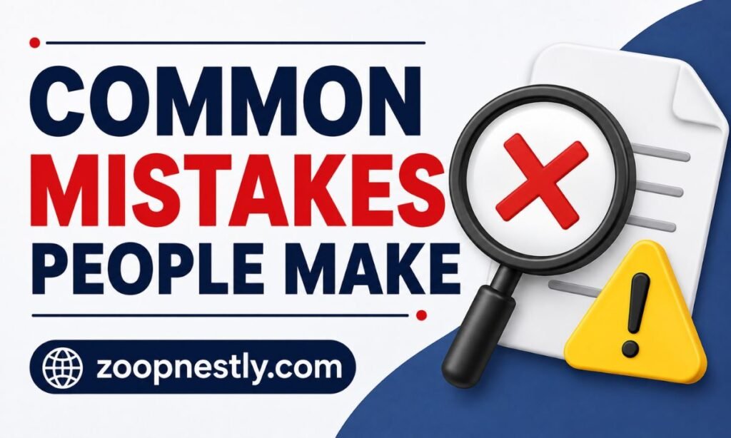 Common Mistakes People Make