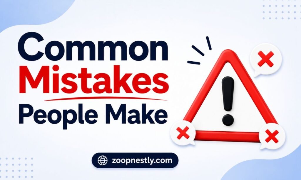 Common Mistakes People Make