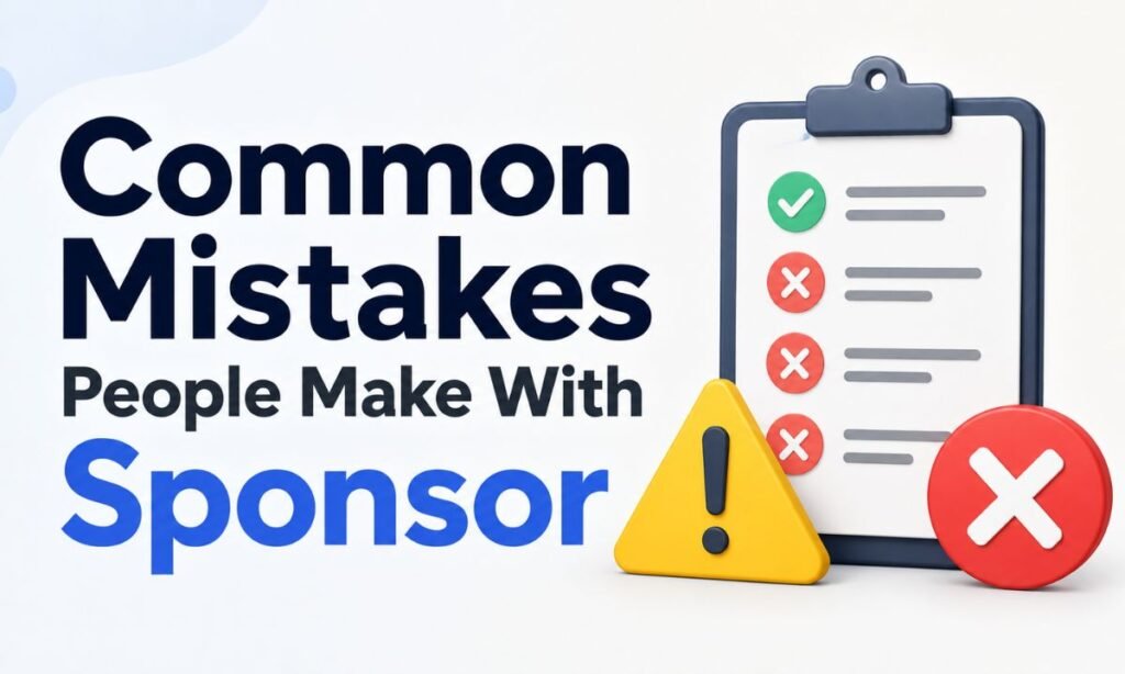Common Mistakes People Make With Sponsor