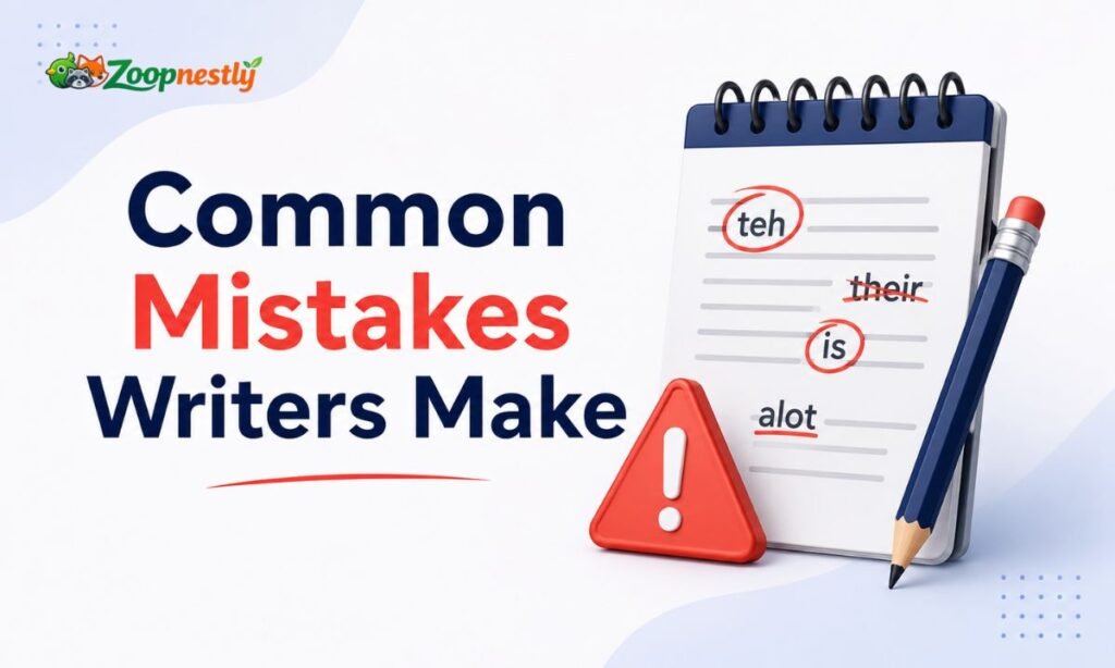 Common Mistakes Writers Make
