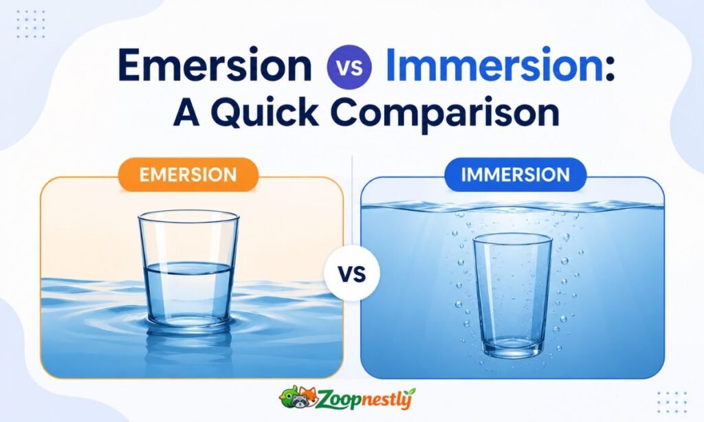 Emersion vs Immersion: A Quick Comparison