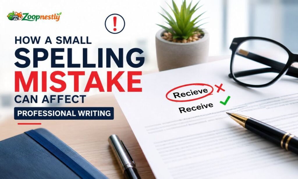 How a Small Spelling Mistake Can Affect Professional Writing