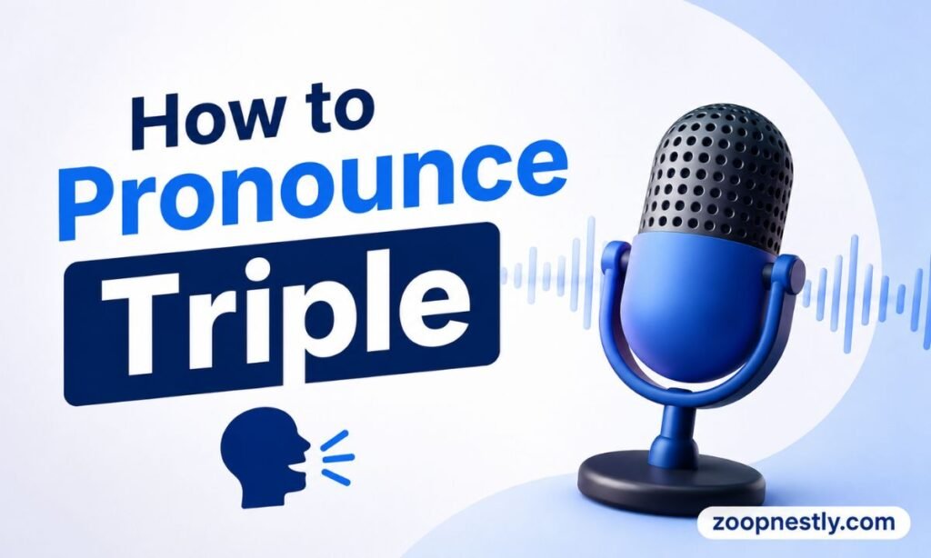 How to Pronounce Triple