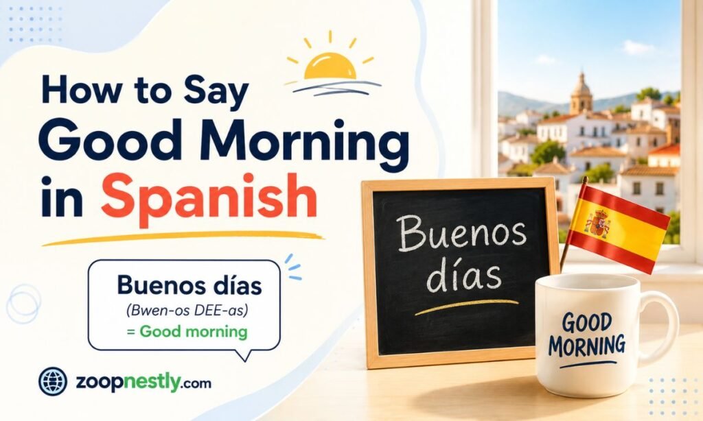How to Say Good Morning in Spanish