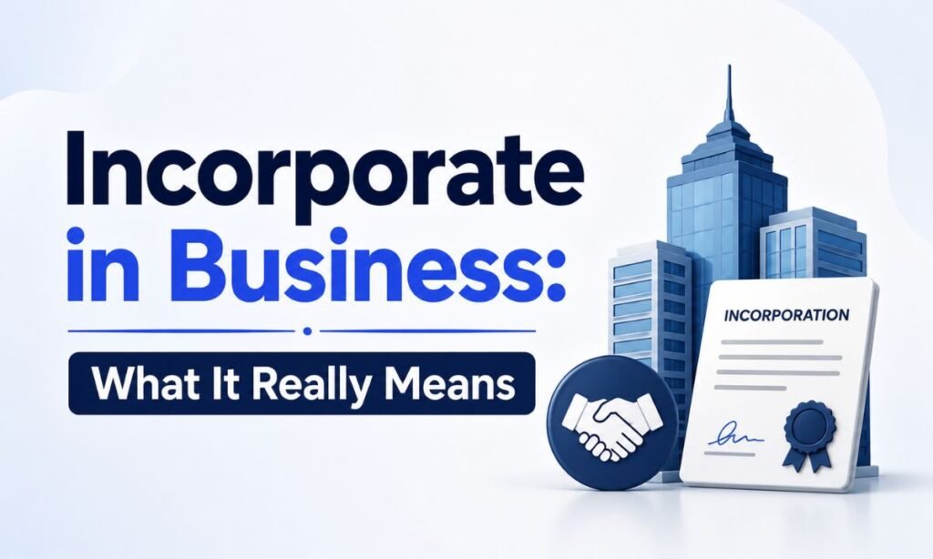 Incorporate in Business: What It Really Means