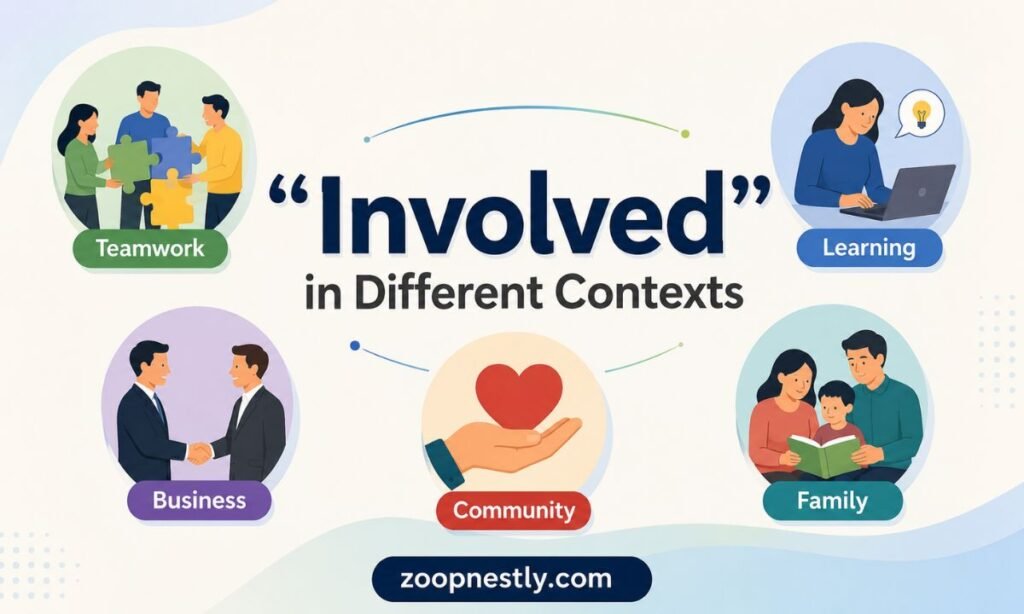 "Involved" in Different Contexts