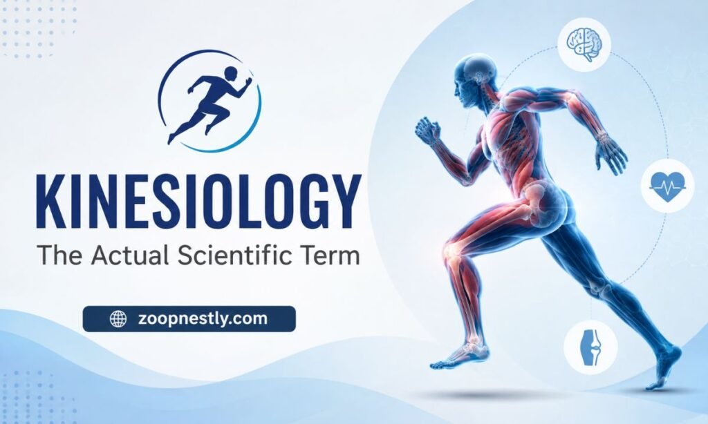 Kinesiology The Actual Scientific Term