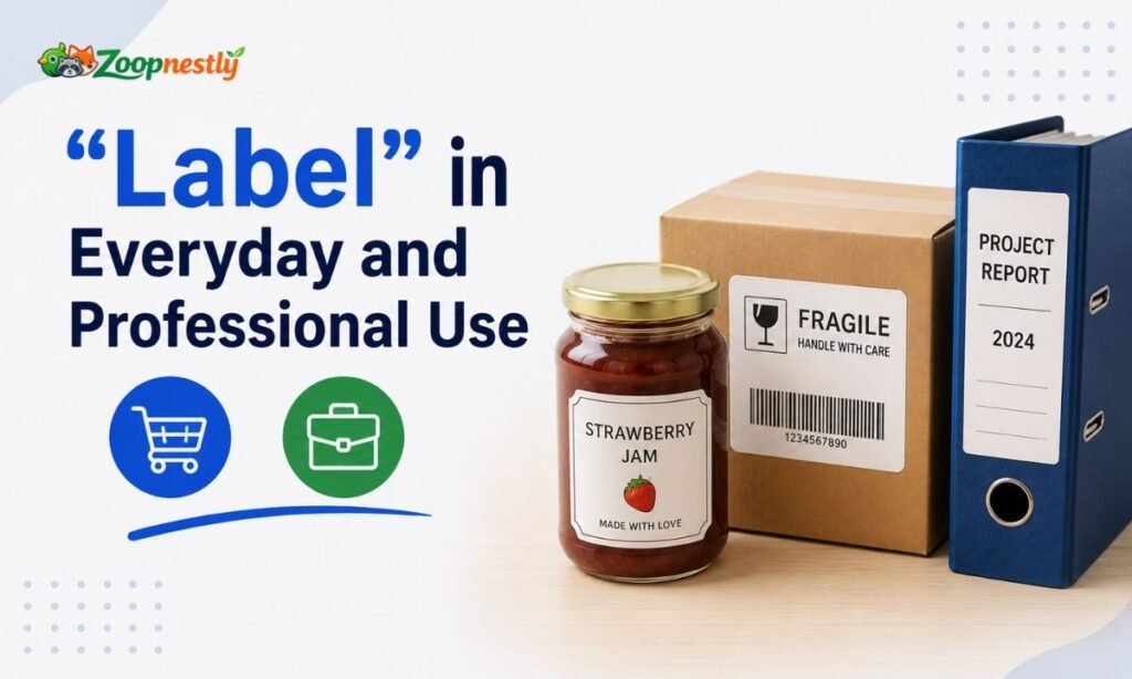 "Label" in Everyday and Professional Use