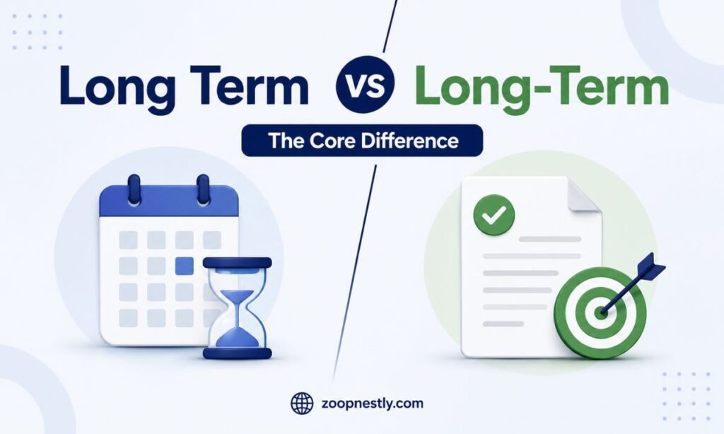Long Term vs Long-Term: The Core Difference