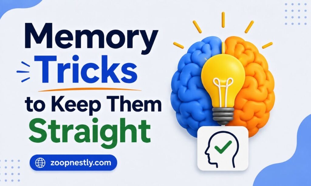 Memory Tricks to Keep Them Straight