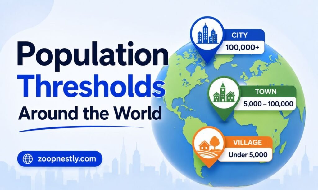 Population Thresholds Around the World