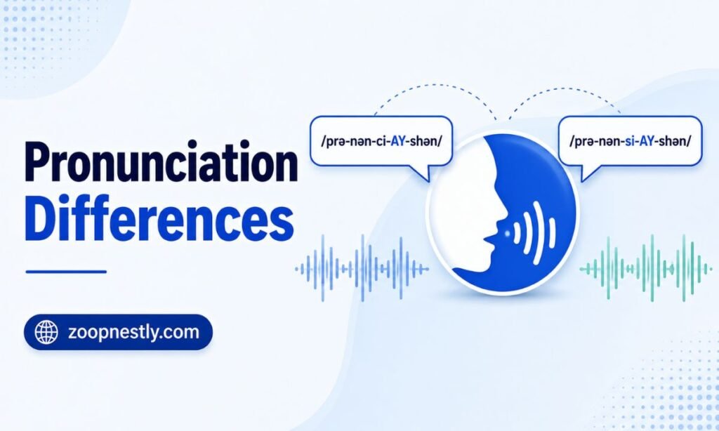 Pronunciation Differences