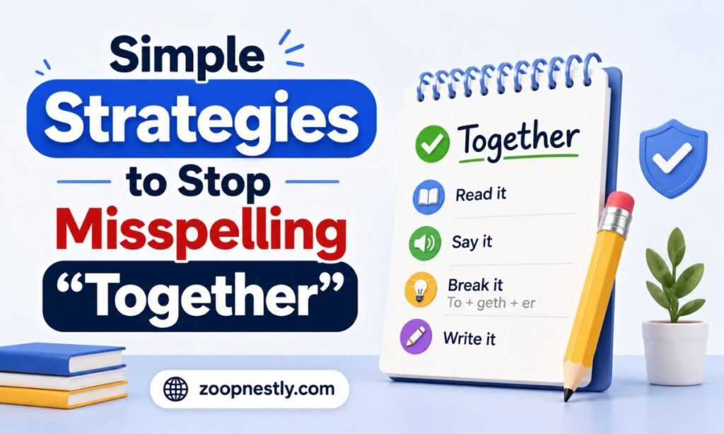 Simple Strategies to Stop Misspelling "Together"