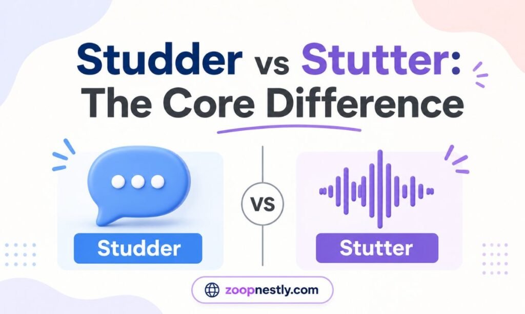 Studder vs Stutter The Core Difference