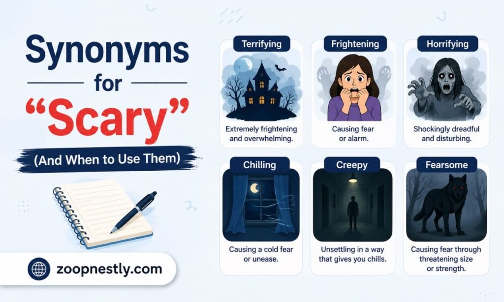 Synonyms for "Scary" (And When to Use Them)