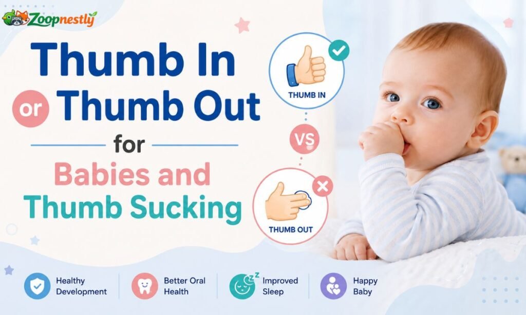 Thumb In or Thumb Out for Babies and Thumb Sucking