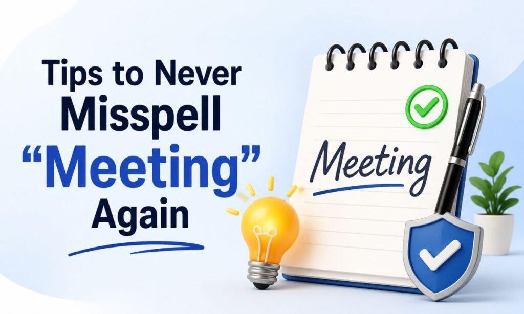 Tips to Never Misspell "Meeting" Again