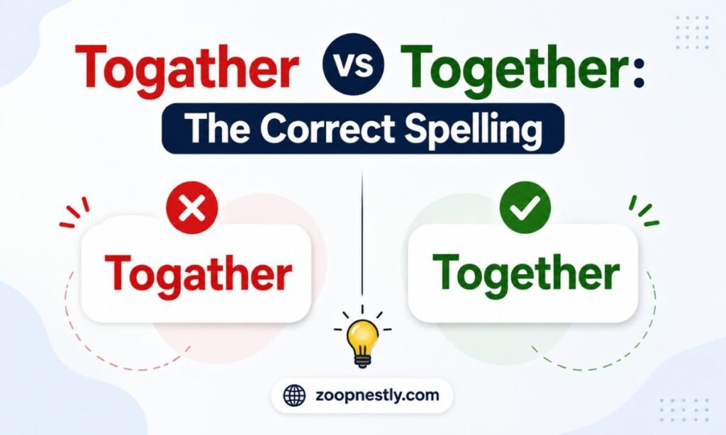 Togather vs Together: The Correct Spelling