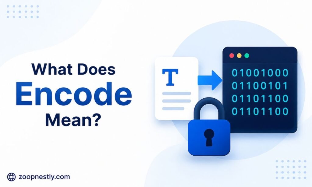 What Does Encode Mean?