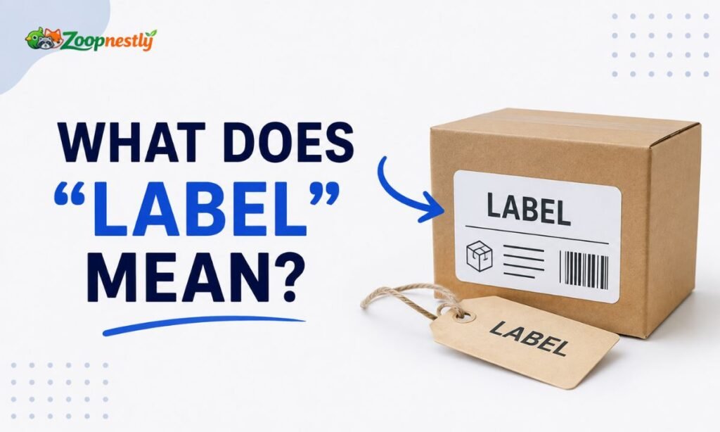 What Does "Label" Mean?