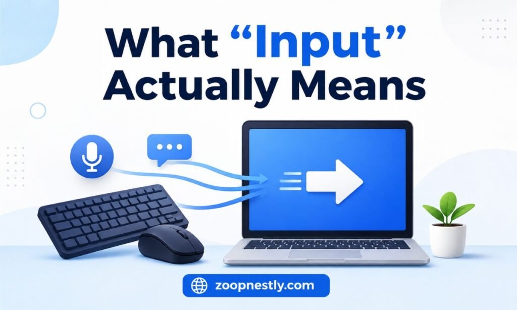 At its core, input refers to something put into a system, process, or conversation. It can be a noun or a verb, and that flexibility is part of why it shows up everywhere from tech manuals to team meetings.