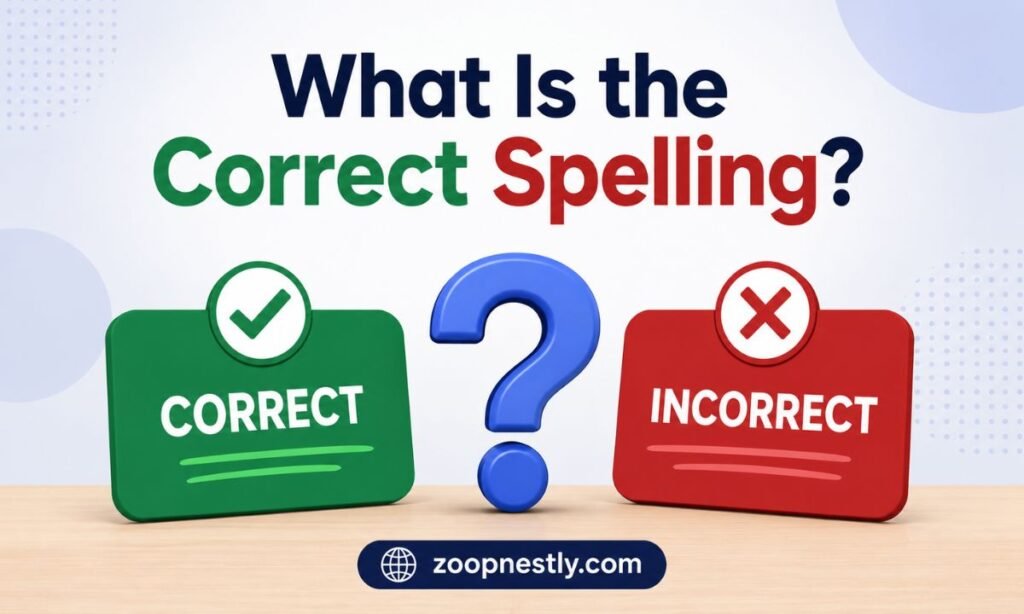 What Is the Correct Spelling