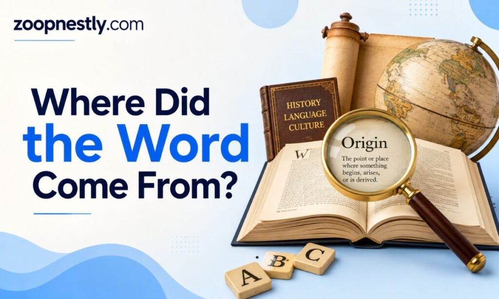 Where Did the Word Come From?
