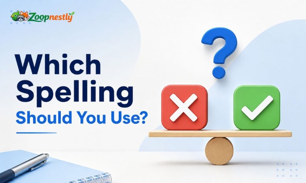 Which Spelling Should You Use?