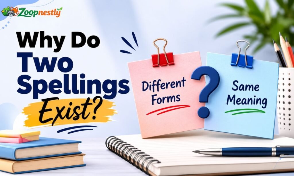 Why Do Two Spellings Exist?