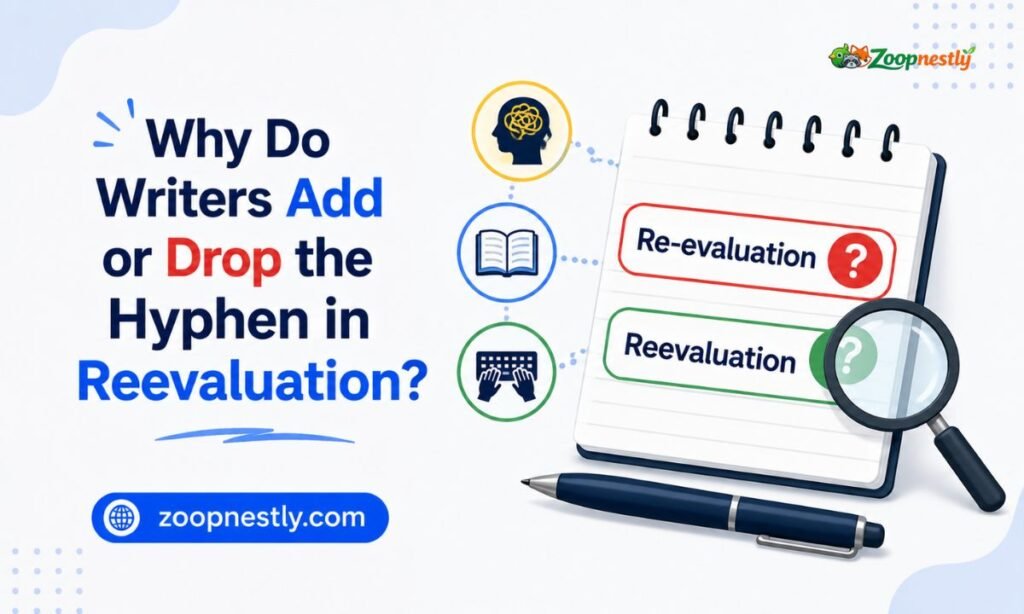 Why Do Writers Add or Drop the Hyphen in Reevaluation?