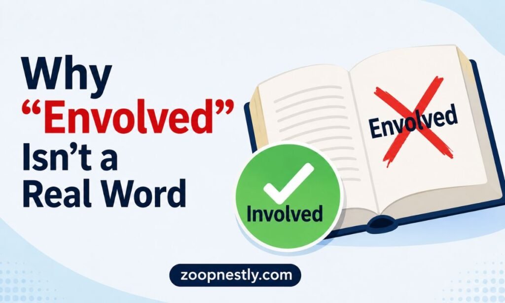 Why Envolved Isn t a Real Word