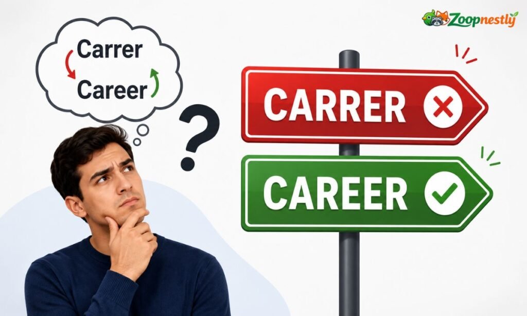 Why People Misspell "Career" as "Carrer"