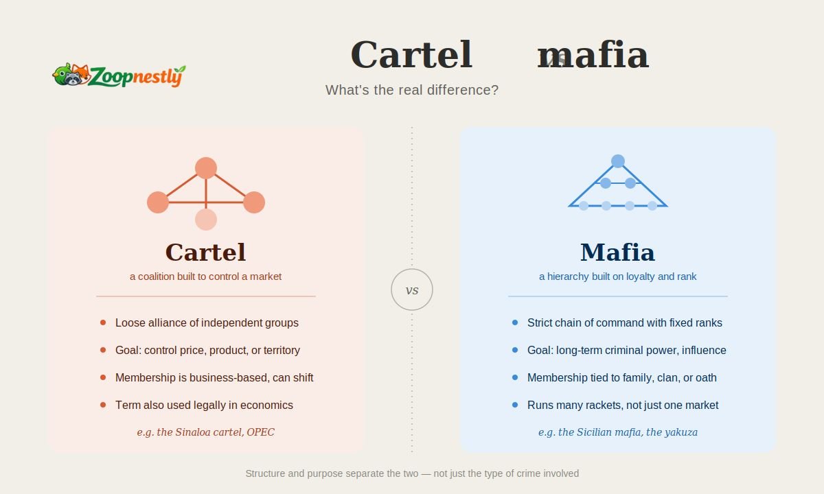 Cartel vs Mafia What s the Real Difference