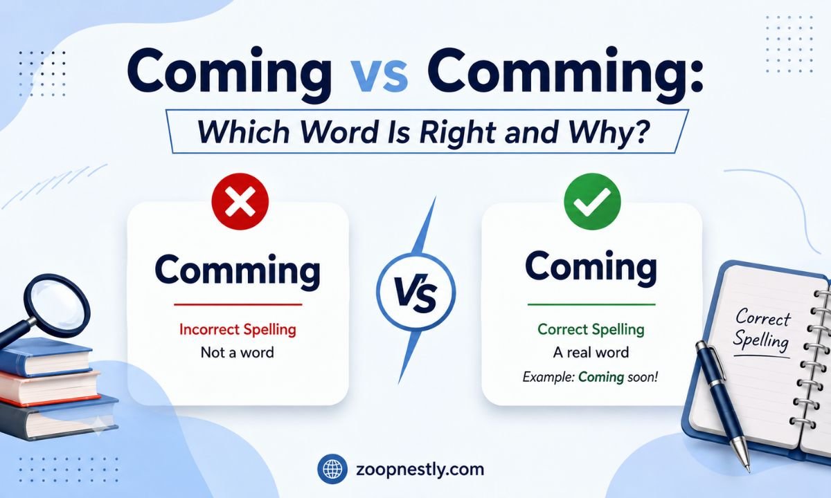 Coming vs Comming: Which Word Is Right and Why?