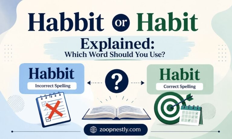 Habbit or Habit Explained: Which Word Should You Use?