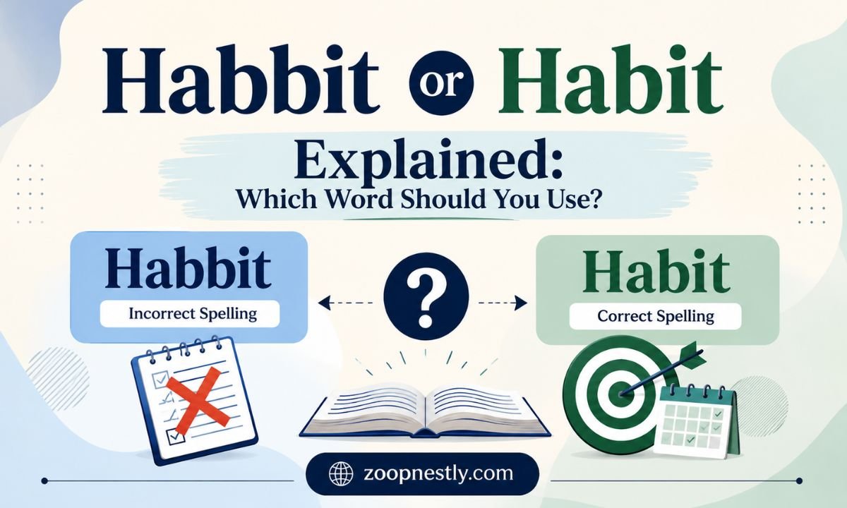 Habbit or Habit Explained: Which Word Should You Use?